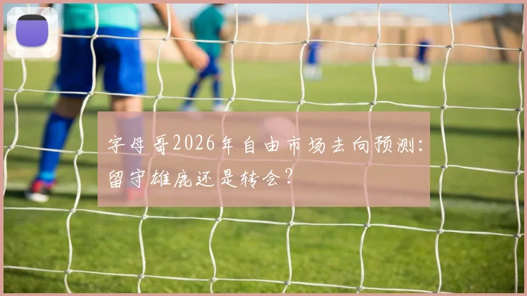 字母哥2026年自由市场去向预测：留守雄鹿还是转会？